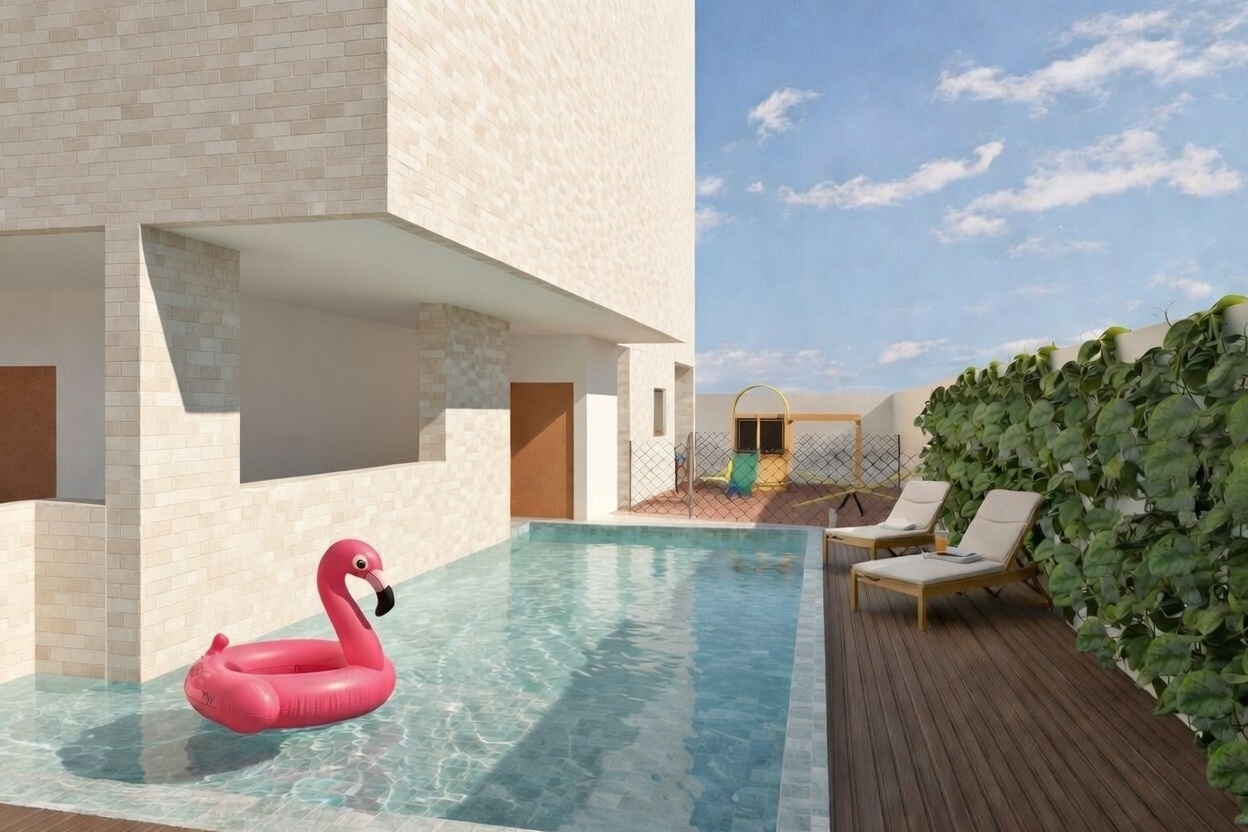 Piscina externa